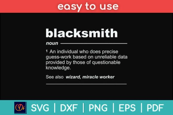 Blacksmith Funny Definition SVG File: A Craft Designer’s Real-World Review