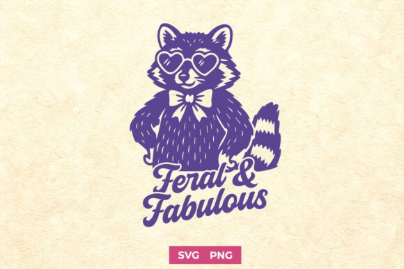 Feral Fabulous SVG – Funny Raccoon PNG: A Designer’s Honest Take