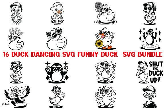 Funny Duck SVG Bundle: A Designer’s Real Embroidery Test