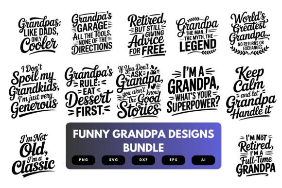 Funny Grandpa SVG Bundle: A Designer’s Honest Review for Real Embroidery Projects