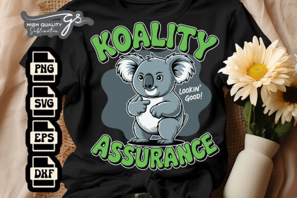 Koality Assurance Funny Koala SVG